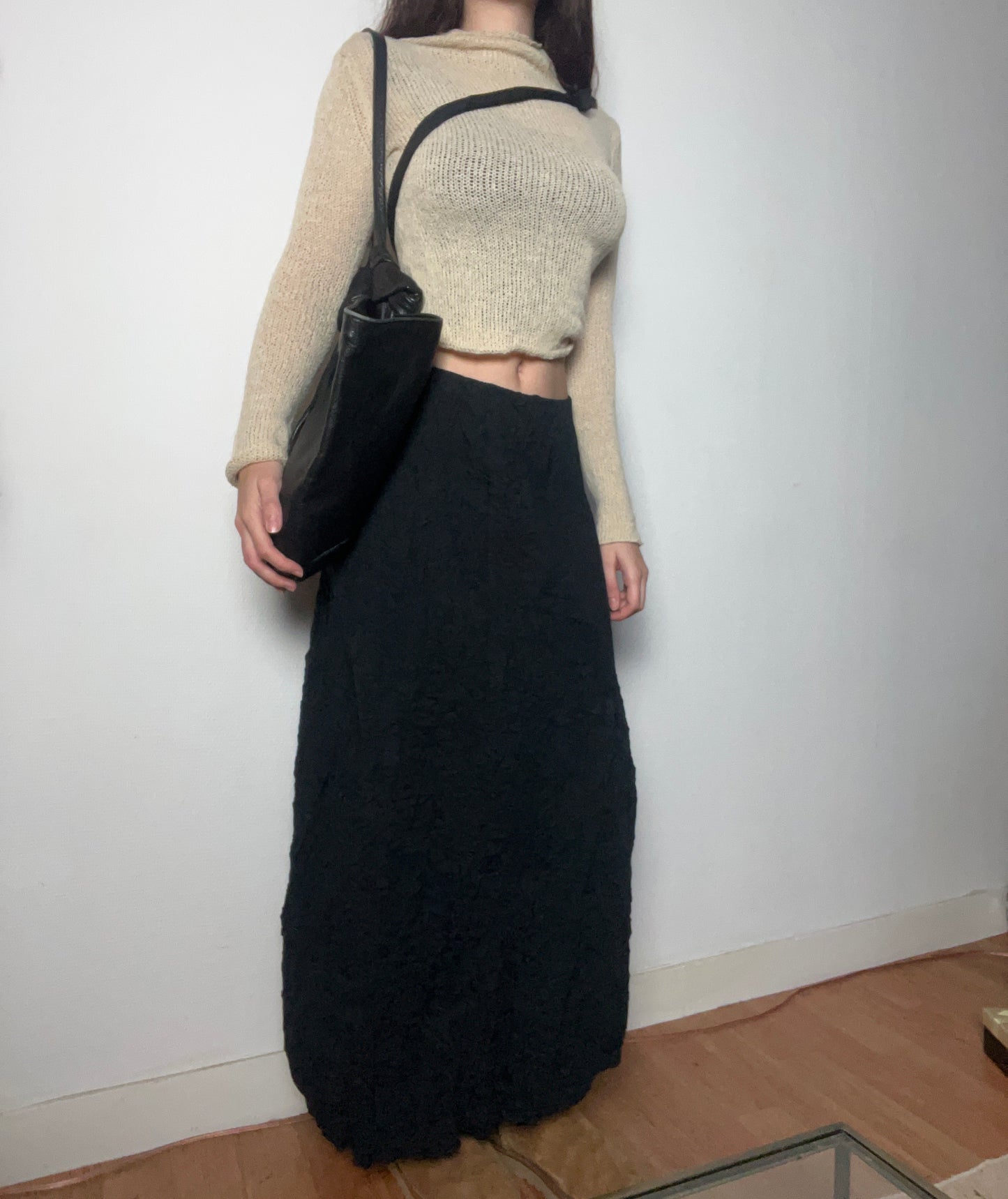 Textured skirt